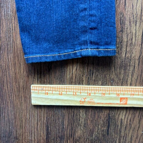 Gap 1969 Real Straight Jeans Mid Rise Women’s Size 25 - Picture 8 of 9